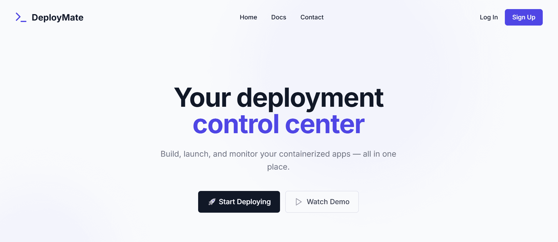 Plateforme de déploiement d’applications conteneurisées